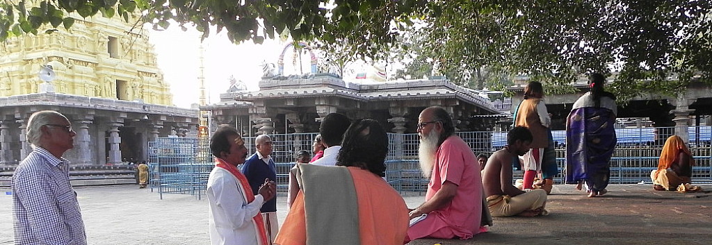 Swami Anubhavananda in Sri Sailam.