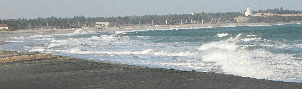  Arugam Bay beach.