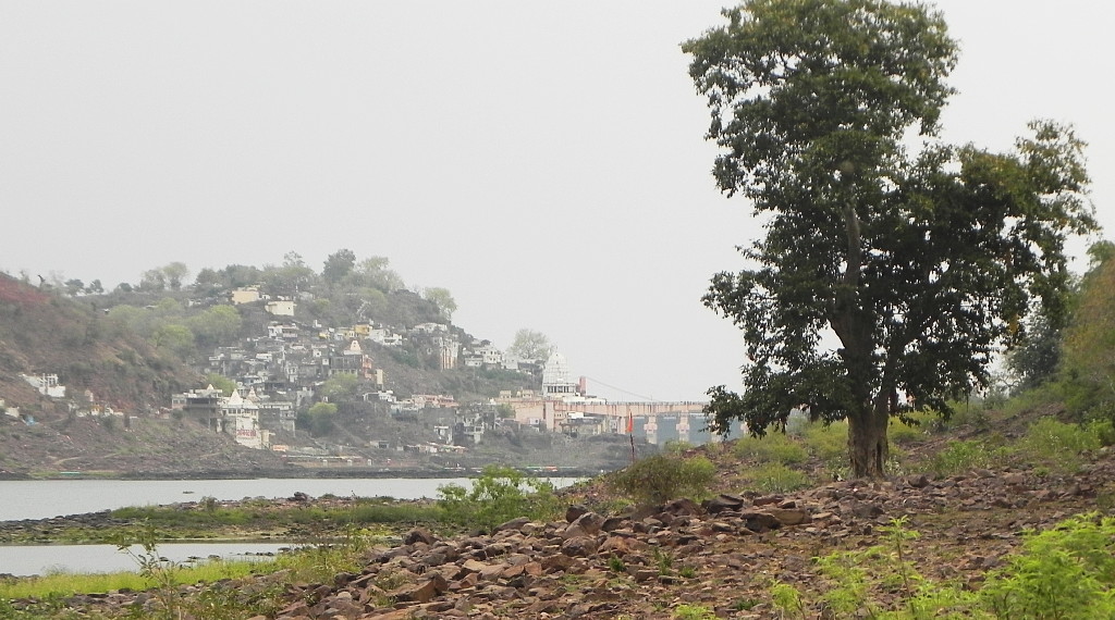 Omkarishwar and the Narmada River.