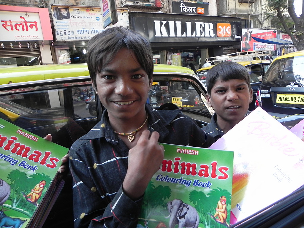 Mumbai street vendors.