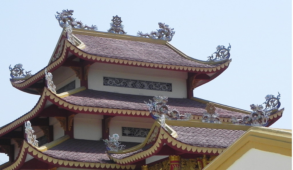 Chinese and Vietnamese temple.