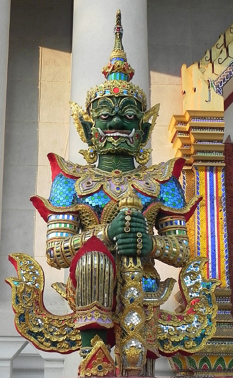 Thai temple guard.