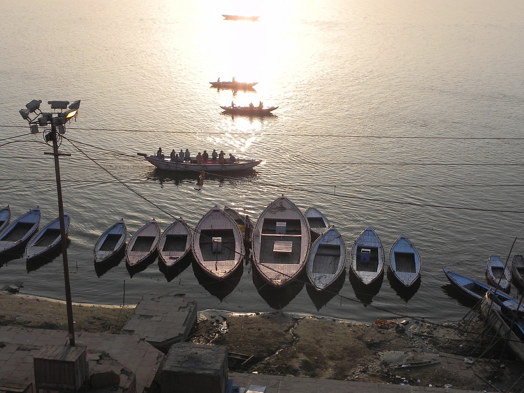 Morning on the Ganges.