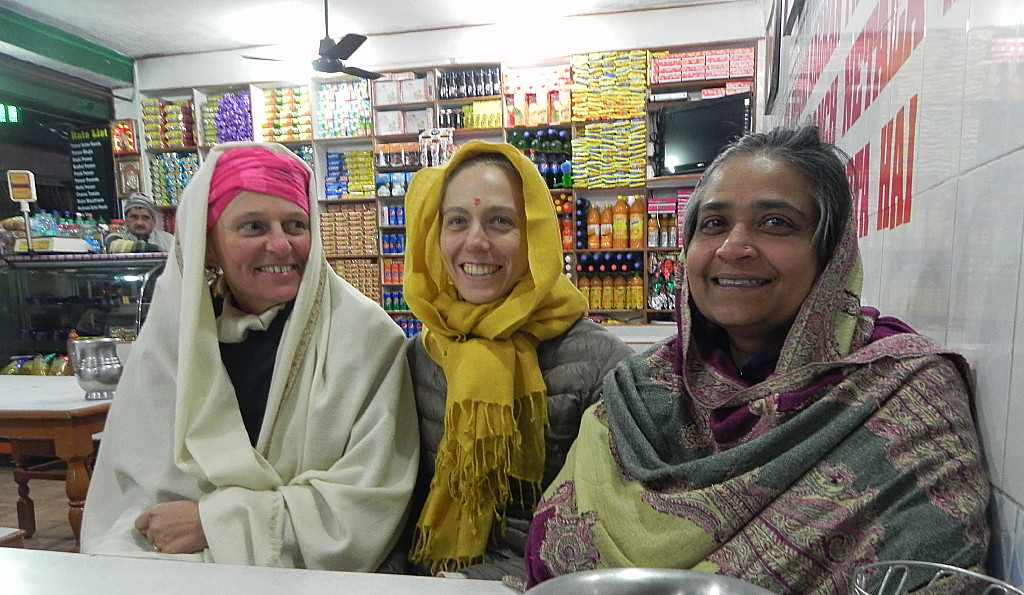 Dining in Gangotri.