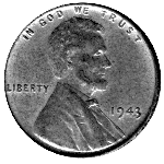 1943 steel cent scanned by

Metras