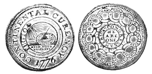 Continental Dollar/Cent Design